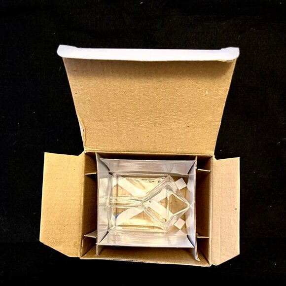 NWOT ‘Half Pint Mini Carton Creamer’ Hand Blown-Glass - Picture 7 of 7